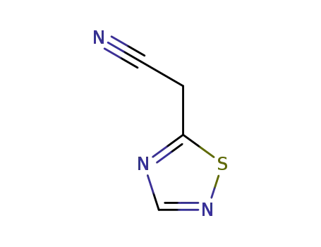 2-(1,2,4-thiadiazol-5-yl)acetonitrile