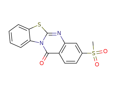 3-methanesulfonyl-benzo[4,5]thiazolo[2,3-b]quinazolin-12-one
