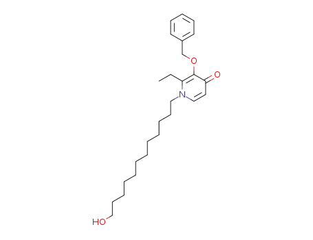 3-(benzyloxy)-2-ethyl-1-(12-hydroxydodecyl)pyridin-4(1H)-one