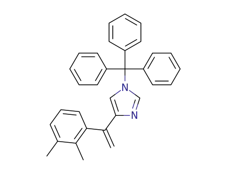 4-(1-(2,3-dimethylphenyl)vinyl)-1-trityl-1H-imidazole