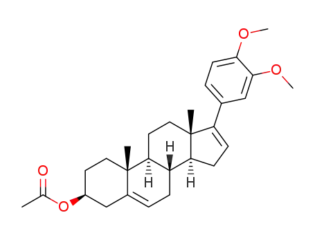 3β-acetoxy-17-(3,4-dimethoxyphenyl)androsta-5,16-diene