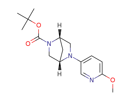 tert-butyl (1S,4S)-5-(6-methoxypyridin-3-yl)-2,5-diazabicyclo[2.2.1]heptane-2-carboxylate