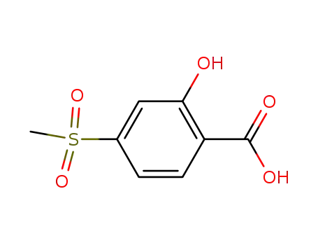 2-hydroxy-4-(methylsulfonyl)-2-nitrobenzoic acid