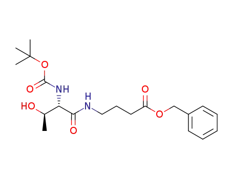 benzyl 4-(2-{[(tert-butoxy)carbonyl]amino}-3-hydroxybutanamido)butanoate
