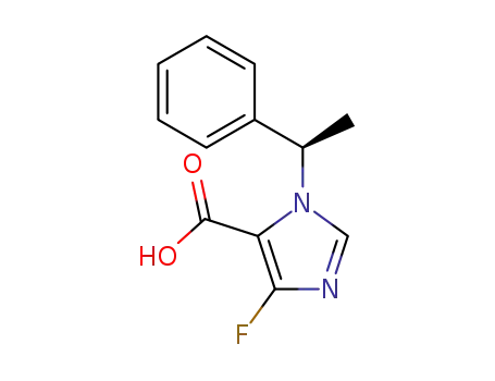 R-1-(1-phenylethyl)-1H-4-fluoroimidazole-5-carboxylic acid