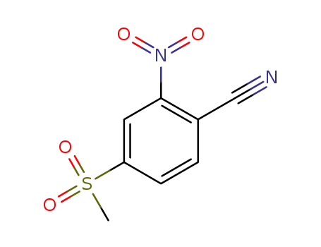 4-(methylsulfonyl)-2-nitrobenzonitrile