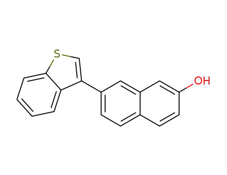 7-(benzo[b]thiophen-3-yl)naphthalen-2-ol