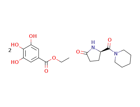 (R)-fasoracetam di(ethyl gallate)