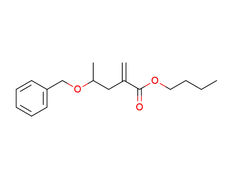 butyl 4-(benzyloxy)-2-methylenepentanoate