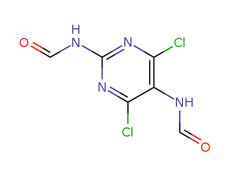 4,6-dichloro-2,5-diformamido-pyrimidine