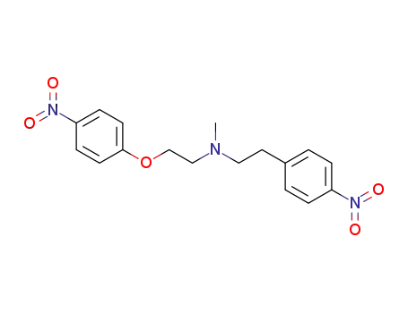 N-methyl-2-(4-nitrophenoxy)-N-[2-(4-nitrophenyl)ethyl]ethanamine