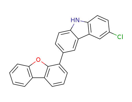 3-chloro-6-(dibenzo[b,d]furan-4-yl)-9H-carbazole