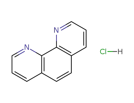 Molecular Structure of 3829-86-5 (o-Phenanthroline monohydrochloride monohydrate)