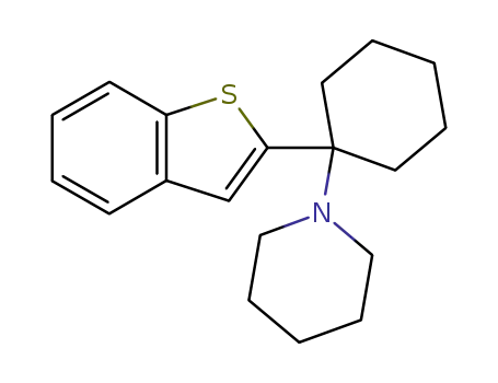1-[1-(1-Benzothiophen-2-yl)cyclohexyl]piperidine