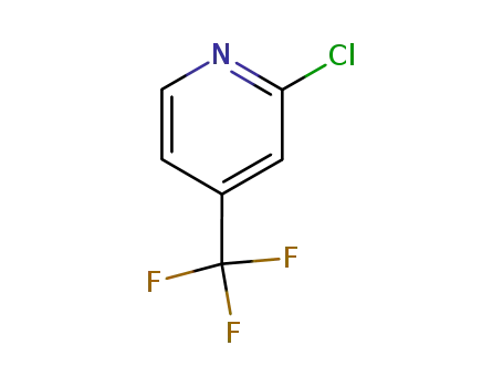 Molecular Structure of 81565-18-6 (2-Chloro-4-(trifluoromethyl)pyridine)