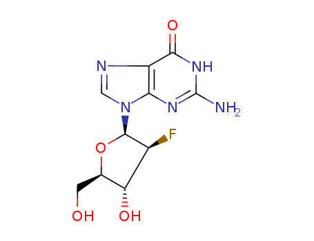 2'-Deoxy-2'-fluoro-beta-D-arabinoguanosine