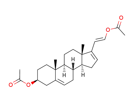 Acetic acid (E)-2-((3S,8R,9S,10R,13S,14S)-3-acetoxy-10,13-dimethyl-2,3,4,7,8,9,10,11,12,13,14,15-dodecahydro-1H-cyclopenta[a]phenanthren-17-yl)-vinyl ester