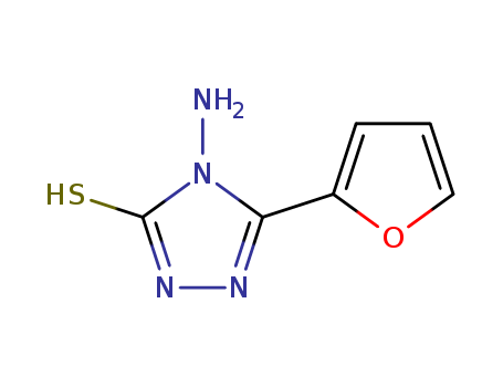 3H-1,2,4-Triazole-3-thione,4-aMino-5-(2-furanyl)-2,4-dihydro-