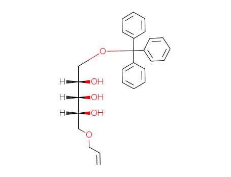 5-O-allyl-1-O-trityl-D-ribitol