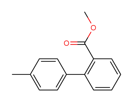 Molecular Structure of 114772-34-8 (Methyl 4'-methylbiphenyl-2-carboxylate)