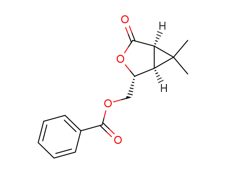 (1S,4R,5R)-4-benzoyloxymethyl-6,6-dimethyl-3-oxabicyclo<3.1.0>hexan-2-one