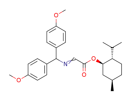 [(E)-Bis-(4-methoxy-phenyl)-methylimino]-acetic acid (1R,2S,5R)-2-isopropyl-5-methyl-cyclohexyl ester