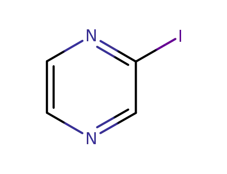 Molecular Structure of 32111-21-0 (Iodopyrazine)