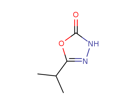 1711-88-2,5-(1-METHYLETHYL)-1,3,4-OXADIAZOL-2(3H)-ONE,D2-1,3,4-Oxadiazolin-5-one,2-isopropyl- (7CI,8CI)