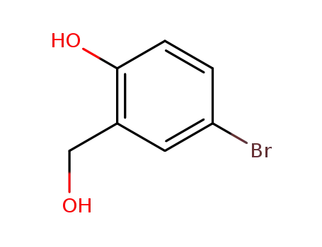 Molecular Structure of 2316-64-5 (5-Bromo-2-hydroxybenzyl alcohol)