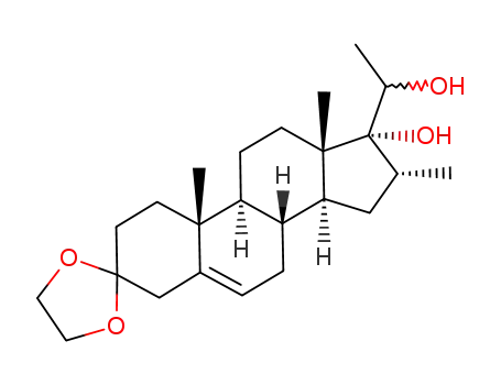 3,3-ethylenedioxy-16α-methylpregn-5-ene-17α,20ξ-diol