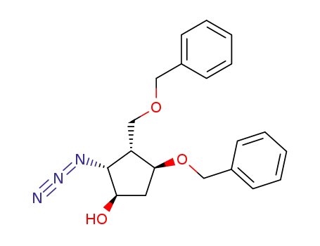(1R,2R,3R,4S)-2-Azido-4-benzyloxy-3-benzyloxymethyl-cyclopentanol