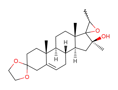 3,3-ethylenedioxy-17,20-epoxy-16α-methylpregna-5-en-16-ol