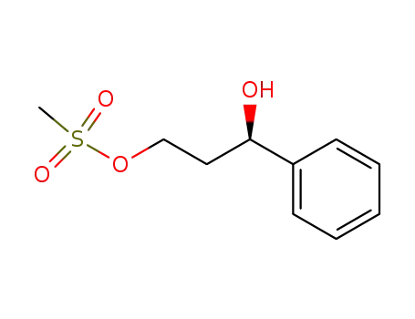 Molecular Structure of 115290-78-3 (1,3-Propanediol, 1-phenyl-, 3-methanesulfonate, (1R)-)