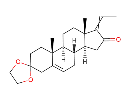 3,3-ethylenedioxypregna-5,17(20)-dien-16-one