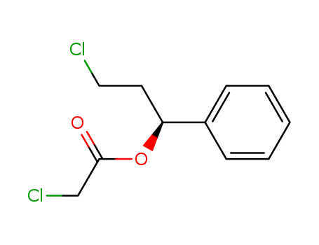 Acetic acid, chloro-, 3-chloro-1-phenylpropyl ester, (S)-