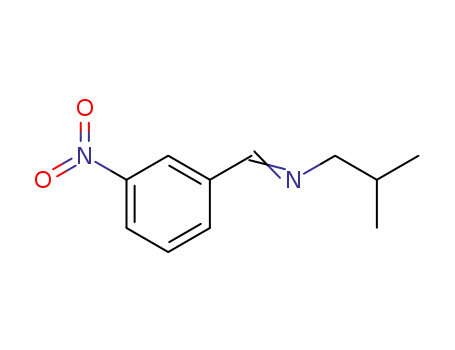Isobutyl-[1-(3-nitro-phenyl)-meth-(E)-ylidene]-amine