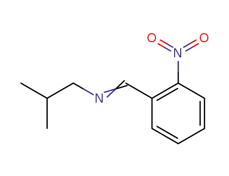 Isobutyl-[1-(2-nitro-phenyl)-meth-(E)-ylidene]-amine