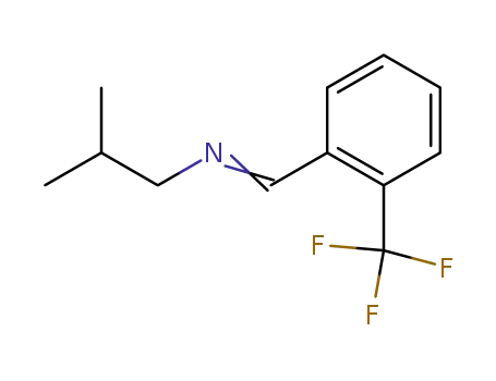 Isobutyl-[1-(2-trifluoromethyl-phenyl)-meth-(E)-ylidene]-amine