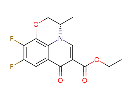 Ethyl (S)-9,10-difluoro-3-methyl-7-oxo-2,3-dihydro-7H-pyrido[1,2,3-de]-1,4-benzoxazine-6-carboxylate(106939-34-8)