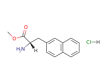 Molecular Structure of 63024-26-0 (L-4-CHLOROPHENYLALANINE METHYL ESTER HCL)