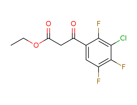 ETHYL 3-(3-CHLORO-2,4,5-TRIFLUOROPHENYL)-3-OXOPROPANOATE(101987-86-4)