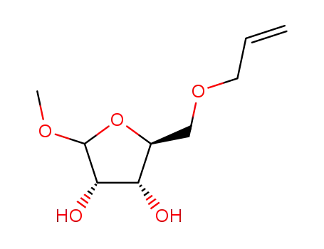 methyl 5-O-allyl-D-ribofuranoside