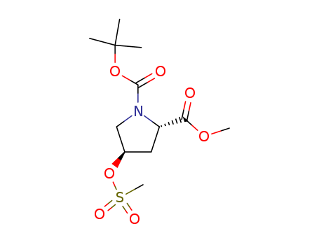 (2S, 4R)-Boc-gamma-MsO-proline methyl ester