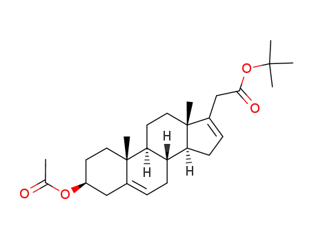 ((3S,8R,9S,10R,13S,14S)-3-Acetoxy-10,13-dimethyl-2,3,4,7,8,9,10,11,12,13,14,15-dodecahydro-1H-cyclopenta[a]phenanthren-17-yl)-acetic acid tert-butyl ester