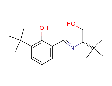 (S)-2-[N-(3'-tert-butylsalicylidene)amino]-3,3-dimethyl-1-butanol
