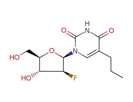 1-(2-deoxy-2-fluoro-β-D-arabinofuranosyl)-5-propyluracil