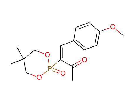 (E)-2,2-dimethyl-1,3-propanediyl α-acetyl-4-methoxystyrylphosphonate
