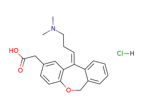 Molecular Structure of 140462-76-6 (Olopatadine hydrochloride)