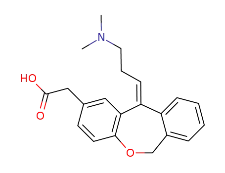 Molecular Structure of 113806-05-6 (Olopatadine)