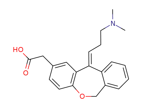 11-(3-Dimethylaminopropylidene)-6,11-dihydrodibenz[b,e]oxepin-2-acetic acid